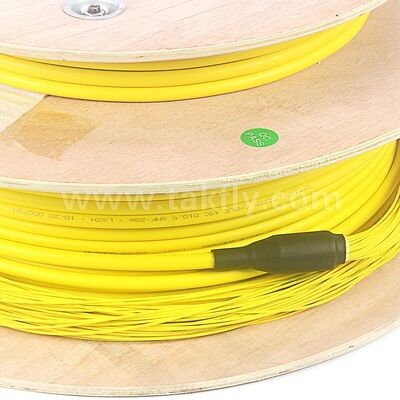 پیش از اتمام Patchcord 48Cores LC-LC فیبر نوری Breakout Drop Cable برای مرکز داده های مخابراتی
