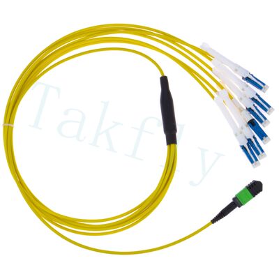 MPO به CS Breakout Patch Cord – راه حل با چگالی بالا برای اتصالات مرکز داده 400G/800G