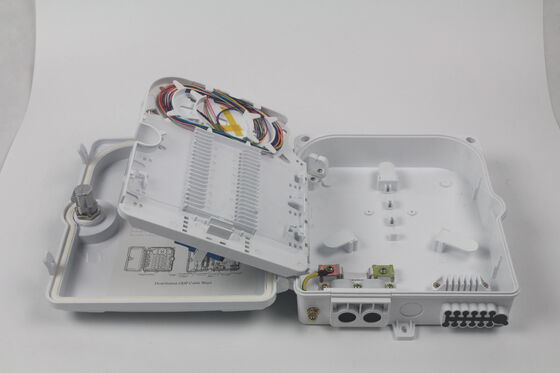 نگهداری آسان جعبه پایان فیبر نوری FTTH با حفاظت IP65 و از دست دادن 0.2dB