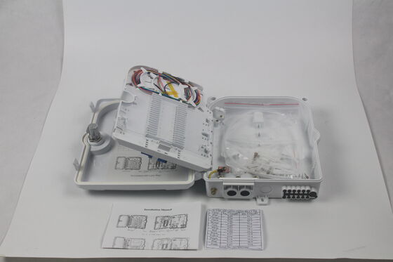 نگهداری آسان جعبه پایان فیبر نوری FTTH با حفاظت IP65 و از دست دادن 0.2dB