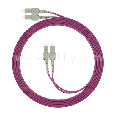 LC-SC Patch Cord SingleMode / Multimode، Simplex & Duplex (1 هسته 2 هسته) کابل پرتاب فیبر نوری