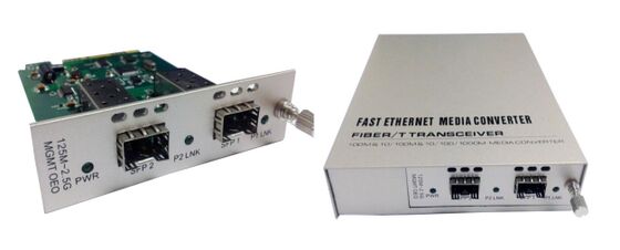مبدل نوری-الکتریکی-اپتیکال 125M~2.5G SFP+ به SFP+ —— کارایی و راندمان بالا