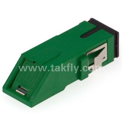 آداپتور فیبر نوری SC Zirconia Sleeve با گزینه Duplex و پیکربندی بدون فلنج