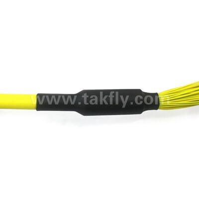 سیم های پچ فیبر نوری 96Cores LC-LC پیش پایان یافته Breakout Patchcord برای مرکز داده های مخابراتی
