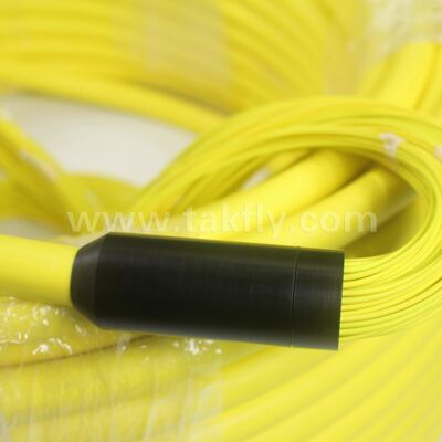 سیم های پچ فیبر نوری 96Cores LC-LC پیش پایان یافته Breakout Patchcord برای مرکز داده های مخابراتی