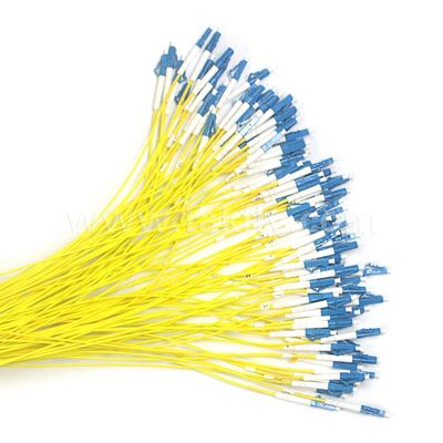 سیم های پچ فیبر نوری 96Cores LC-LC پیش پایان یافته Breakout Patchcord برای مرکز داده های مخابراتی