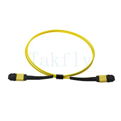 12-Core MPO APC Fanout Patch Cord مرد به زن، از دست دادن کم