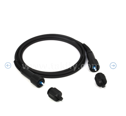 IP67 پنبه ضد آب LC-LC Duplex Patch Cord