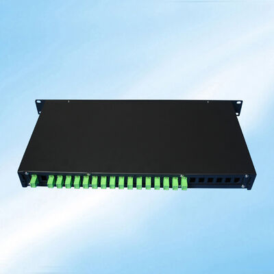 1X16 ریک نصب فیبر نوری PLC Splitter