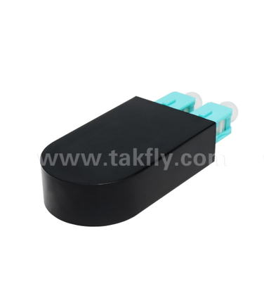 SC Fiber Loopback طراحی ثابت از انتهای به انتهای، حلقه نوری فرستنده به گیرنده در یک کانکتور واحد SC