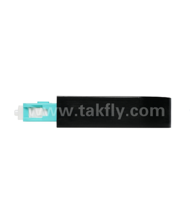 SC Fiber Loopback طراحی ثابت از انتهای به انتهای، حلقه نوری فرستنده به گیرنده در یک کانکتور واحد SC