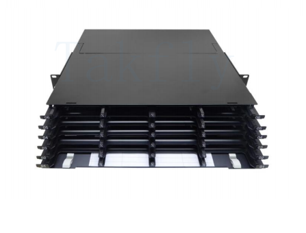 1U / 2U / 4U High Density MPO Cassette Patch Panel (پنت پیچ کیست MPO با چگالی بالا)