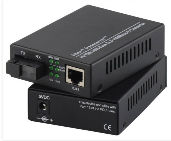 مبدل رسانه تک فیبر 10/100/1000Base-TX به 1000Base-FX SC