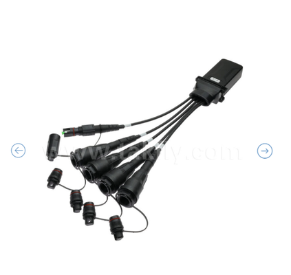 بسته بندی فايبر هاب کوچک IP68، در خارج از منزل / در داخل خانه، تک حالت و چند حالت
