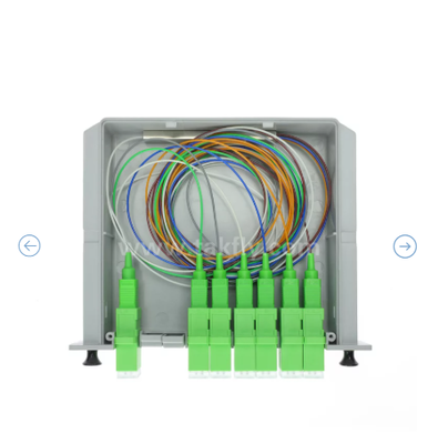 LGX PLC Splitter ️ تکنولوژی زیربنای کوارتز، پیکربندی های 1×N / 2×N، برای سیستم های شبکه نوری منفعل (PON)