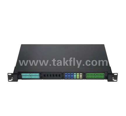 1U 19 "MPO/MTP High-Density Patch Panel 4 اسلات کاسیت، قرار دادن در قفسه