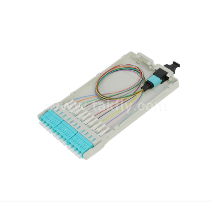 MPO/MTP to LC Pre‑terminated Cassette Module – 12‑Core, LC Duplex Front Panel, MPO Rear Adapter, Plug‑and‑Play for High‑Density Data Center Cabling