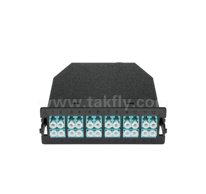MPO/MTP to LC Pre‑terminated Cassette Module – 12‑Core or 24‑Core, LC Duplex Front Panel, Dual MPO Rear Adapters, Plug‑and‑Play for High‑Density Data Center Cabling