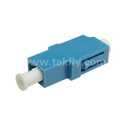 آداپتور فیبر LC Simplex ️ از دست دادن ورودی کم ، تراز دقیق ، مقاومت در برابر دمای بالا و پایین ، برای مرکز داده و اتصالات فیبر FTTx