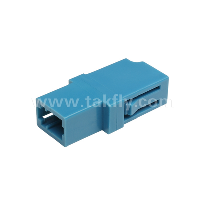 آداپتور فیبر LC Simplex ️ از دست دادن ورودی کم ، تراز دقیق ، مقاومت در برابر دمای بالا و پایین ، برای مرکز داده و اتصالات فیبر FTTx