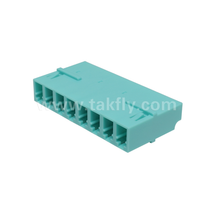 آداپتور 8 راه LC 8 در 1 LC دوبلکس، آداپتور فیبر چگالی بالا، از دست دادن ورودی پایین، برای مرکز داده و FTTx پیچ گیری چگالی بالا