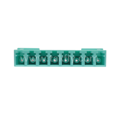 آداپتور 8 راه LC 8 در 1 LC دوبلکس، آداپتور فیبر چگالی بالا، از دست دادن ورودی پایین، برای مرکز داده و FTTx پیچ گیری چگالی بالا