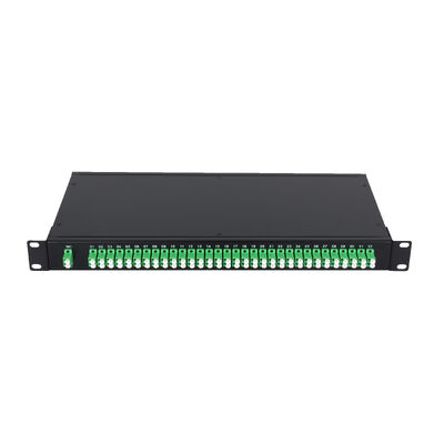 تقسیم‌کننده PLC فیبر نوری LC 1U 19 اینچی 2x64 Rack Mount برای مرکز داده FTTx