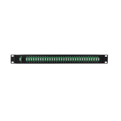 تقسیم‌کننده PLC فیبر نوری LC 1U 19 اینچی 2x64 Rack Mount برای مرکز داده FTTx