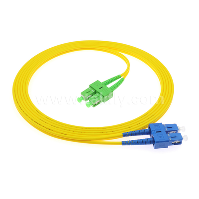 وصله سیم فیبر نوری SC-SC Simplex & Duplex – SM/MM، برای اتصال شبکه نوری قابل اعتماد