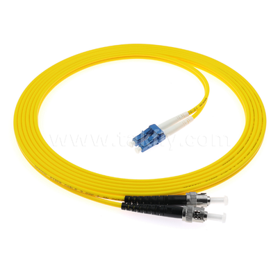 LC-ST Simplex & Duplex Fiber Optic Patch Cord SM/MM، برای اتصال متقابل شبکه های نوری قابل اعتماد