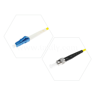 LC-ST Simplex & Duplex Fiber Optic Patch Cord SM/MM، برای اتصال متقابل شبکه های نوری قابل اعتماد