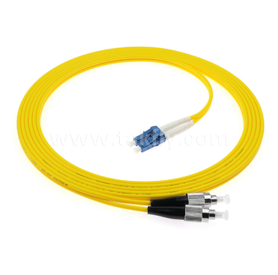 وصله سیم فیبر هیبریدی LC-FC - Simplex / Duplex، Singlemode & Multimode، برای اتصال شبکه انعطاف پذیر