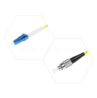 وصله سیم فیبر هیبریدی LC-FC - Simplex / Duplex، Singlemode & Multimode، برای اتصال شبکه انعطاف پذیر