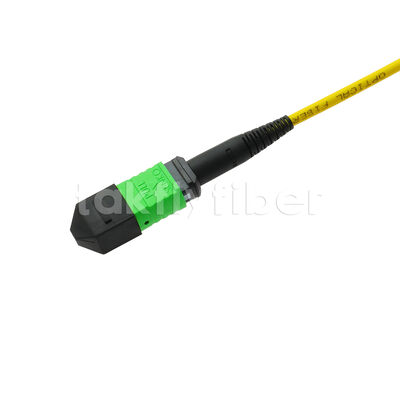 MPO MTP Patchcord SM Trunk Cable 12F فیبر نوری برای مرکز داده AI Telecom FTTX کابل کشی