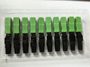 کانکتور فیبر نوری مکانیکی مونتاژ شده FTTH TK-FC-SCA-B001 برای سیستم مخابراتی