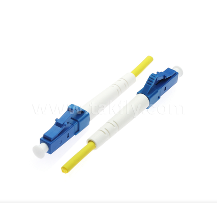 LC Fiber Optic Connector SX/DX Simplex & Duplex، فاکتور شکل کوچک، از دست دادن ورودی کم برای شبکه های با چگالی بالا