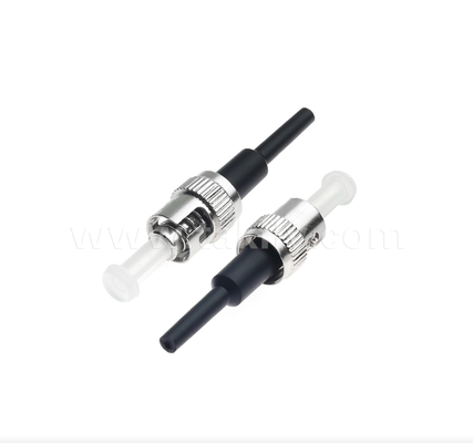 ST فايبر نوري اتصال دهنده   Bayonet Twist-Lock، کم ورودی از دست دادن، Multimode/Singlemode سازگار
