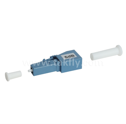LC Attenuator ثابت نوع پلاگ، تکرار پذیری بالا، غیر حساس به قطبی شدن، مقادیر ضخیم سازی قابل تنظیم