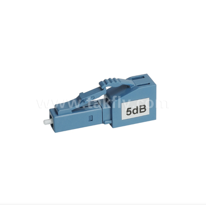 LC Attenuator ثابت نوع پلاگ، تکرار پذیری بالا، غیر حساس به قطبی شدن، مقادیر ضخیم سازی قابل تنظیم