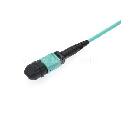 کابل پچکورد فیبر نوری MPO/MTP-LC برای کابلکشی هوش مصنوعی مراکز داده FTTx
