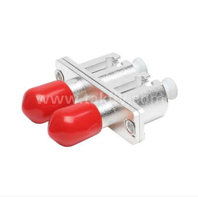 ST-LC Metal Hybrid Adapter – Duplex, Female-Female, for Connecting Different Connector Interfaces