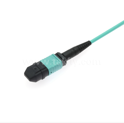 MPO/MTP-LC Breakout Patch Cord | راه حل کابل کشی فیبر نوری چند هسته ای با چگالی بالا