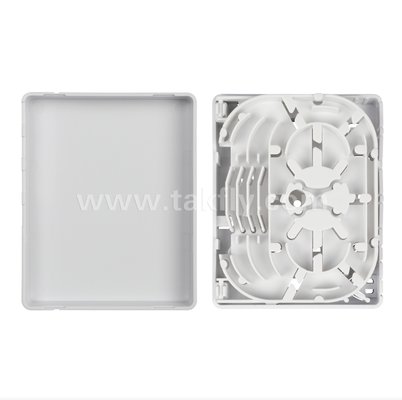 جعبه ترمینال فیبر TKS-1806-04C-4 پورت - نصب سطحی، سازگار با SC/LC، طراحی ماژولار برای زیرسیستم‌های محل کار.