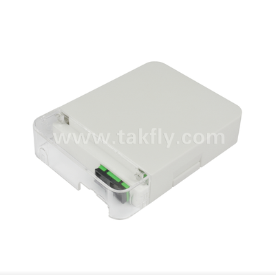 TKS-1806-02W پریز دیواری فیبر نوری FTTH – جعبه ترمینال داخلی فشرده برای محل مشتری