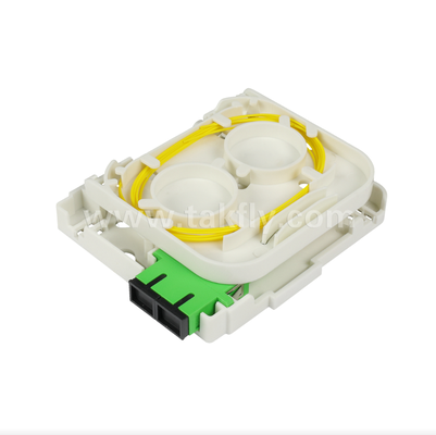 TKS-1806-02W پریز دیواری فیبر نوری FTTH – جعبه ترمینال داخلی فشرده برای محل مشتری