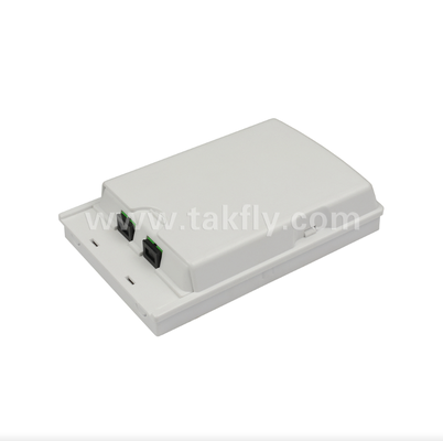 خروجی دیواری فیبر TKS-1806-02F – نقطه پایانی کابل فیدر به کابل دراپ برای شبکه‌های FTTx