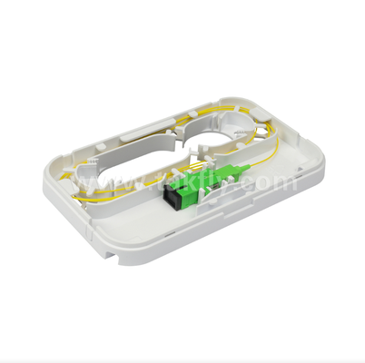 خروجی دیواری فیبر TKS-1806-01D – ترمینال ۱ پورت برای FTTH و زیرسیستم‌های محل کار