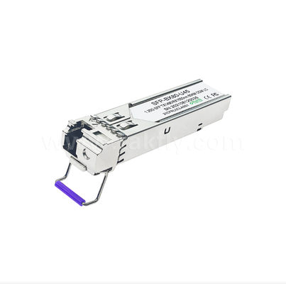 فرستنده و گیرنده SFP BiDi 80 کیلومتر – دو سرعته 1.25G/1.063G، DFB 1490 نانومتر، PIN، LC Simplex، دمای صنعتی موجود