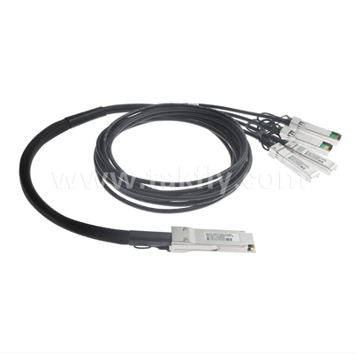 40G QSFP+ to 4x 10G SFP+ Breakout Cable – Ideal for Switch/Router Interconnects