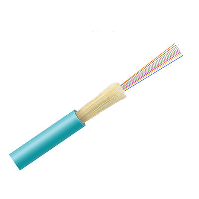 کابل فیبر MM Mini 12 هسته OM4 LSZH کابل فیبر نوری برهنه Aqua 50/125